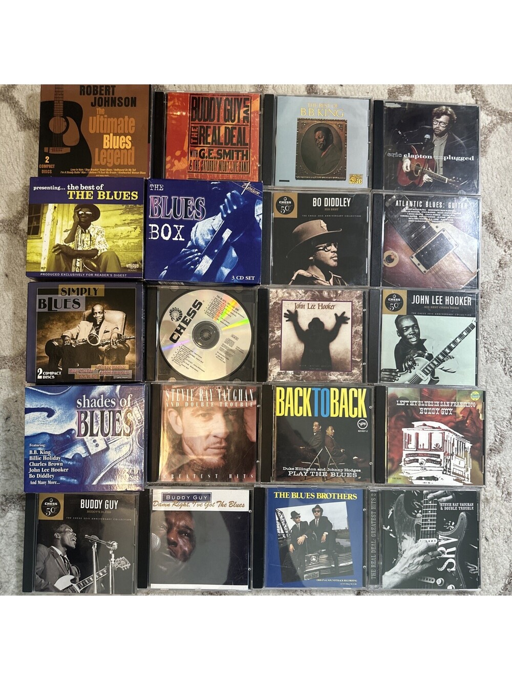 27 CD Blues Lot B.B. King Buddy Guy John Lee Hooker Robert Johnson Chess Wolf